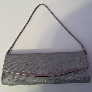 Silver Sparkly Purse
